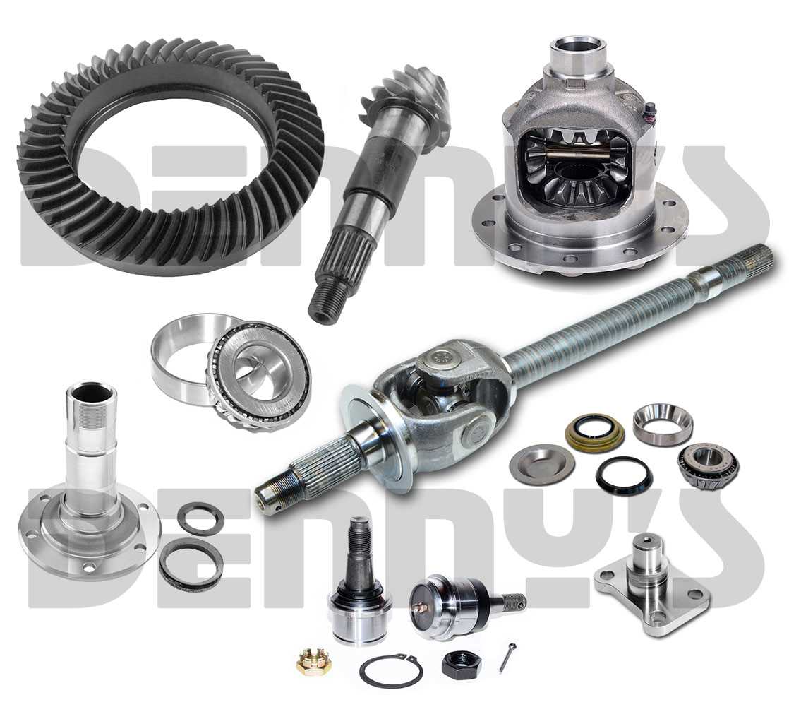 4x4 front ford f250 front axle parts diagram