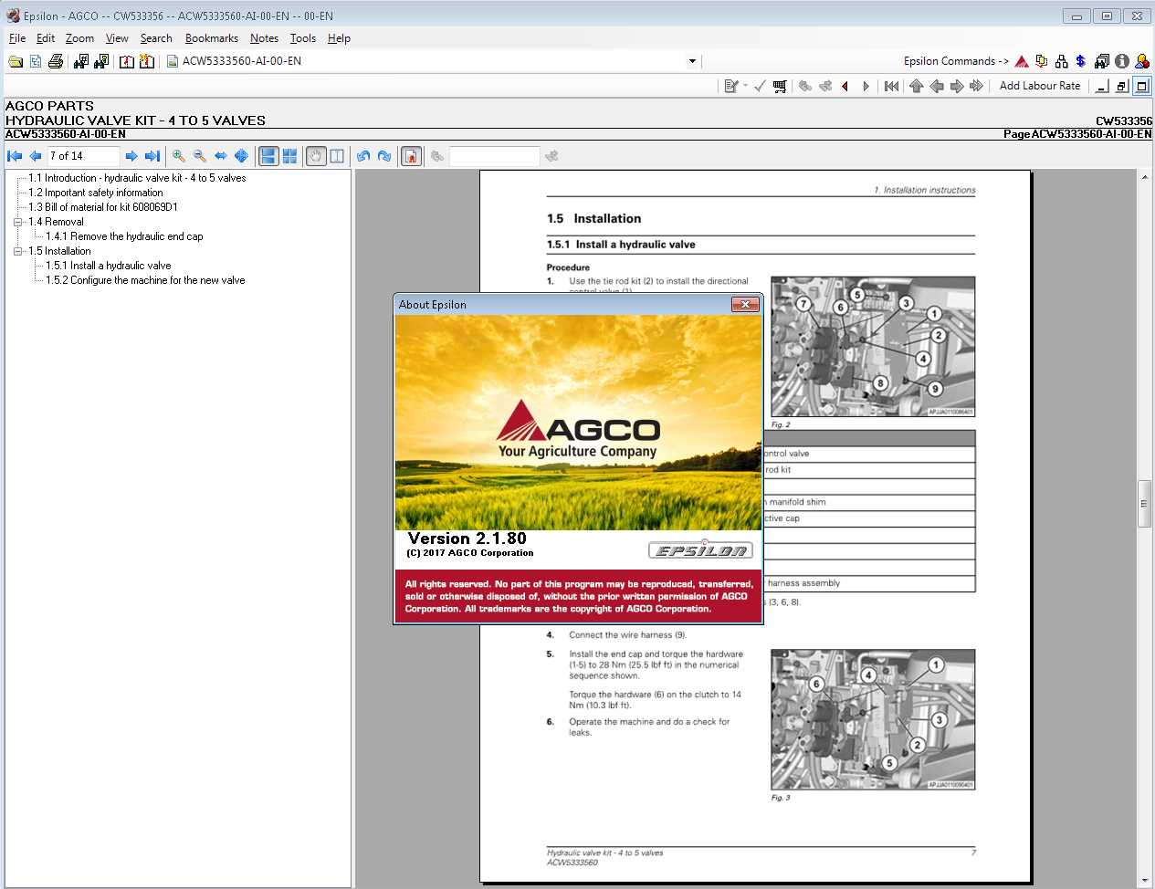 agco parts diagram