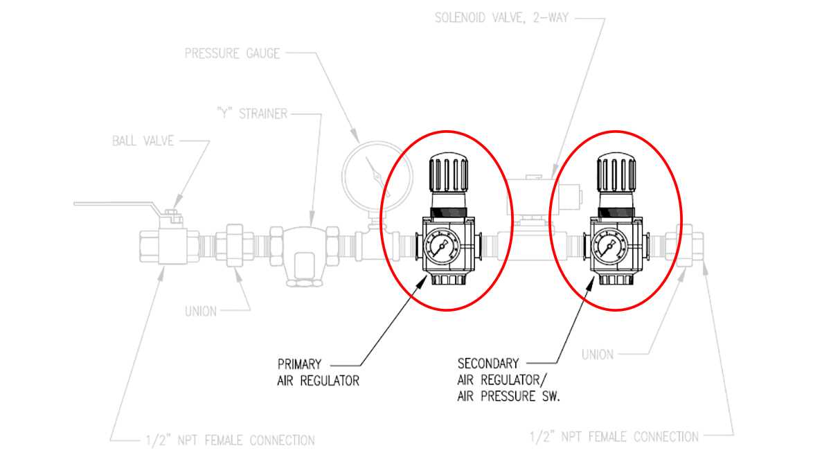 air regulator parts diagram