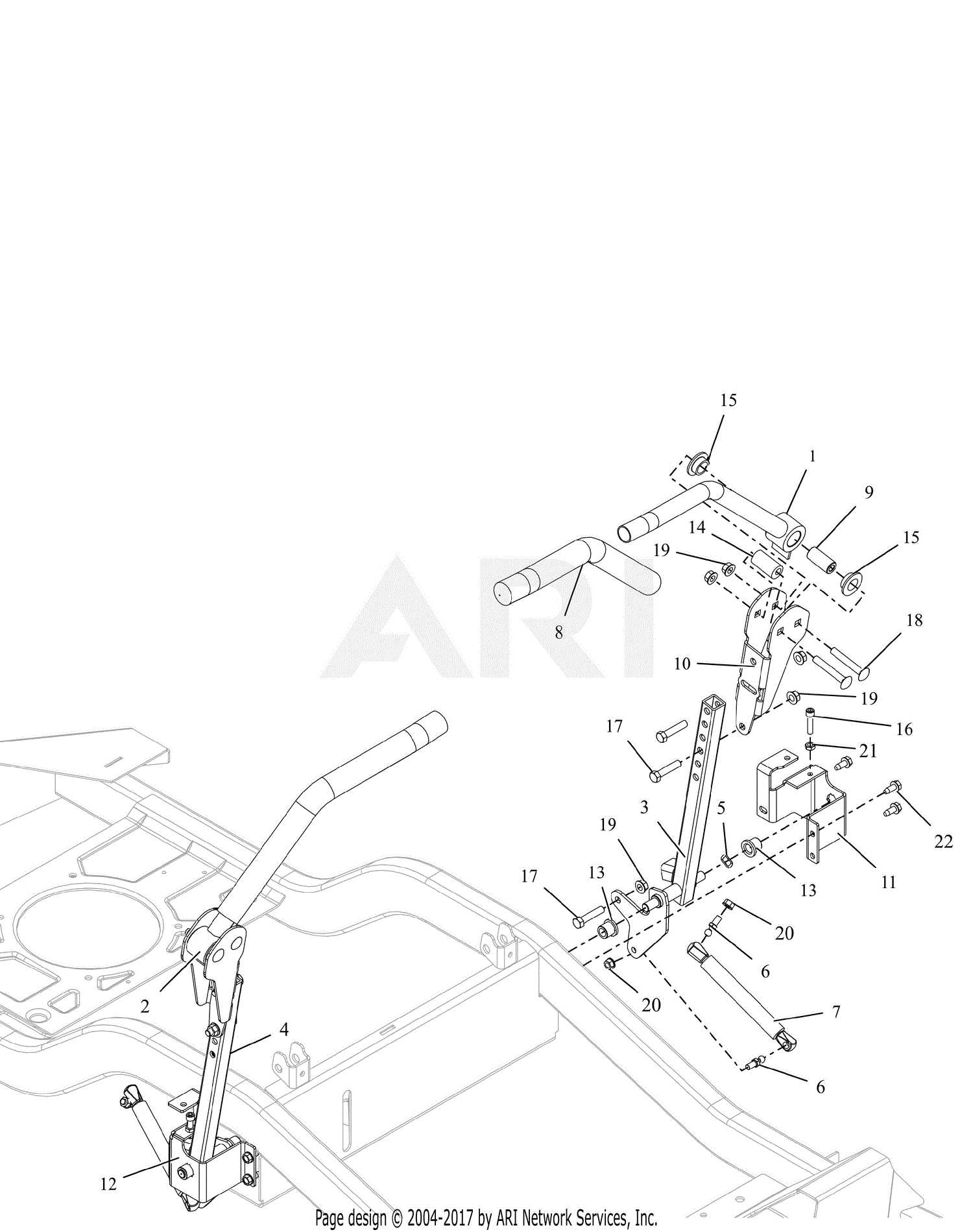 ariens apex 60 parts diagram