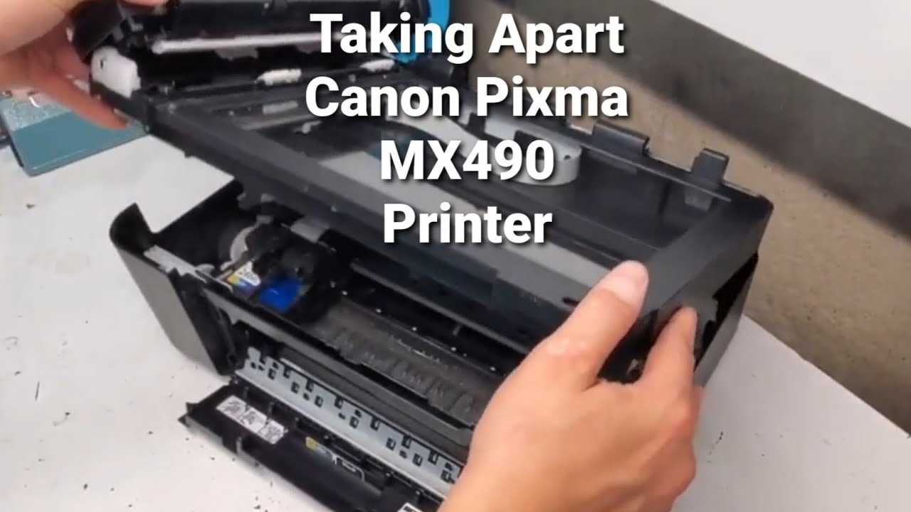 canon printer parts diagram