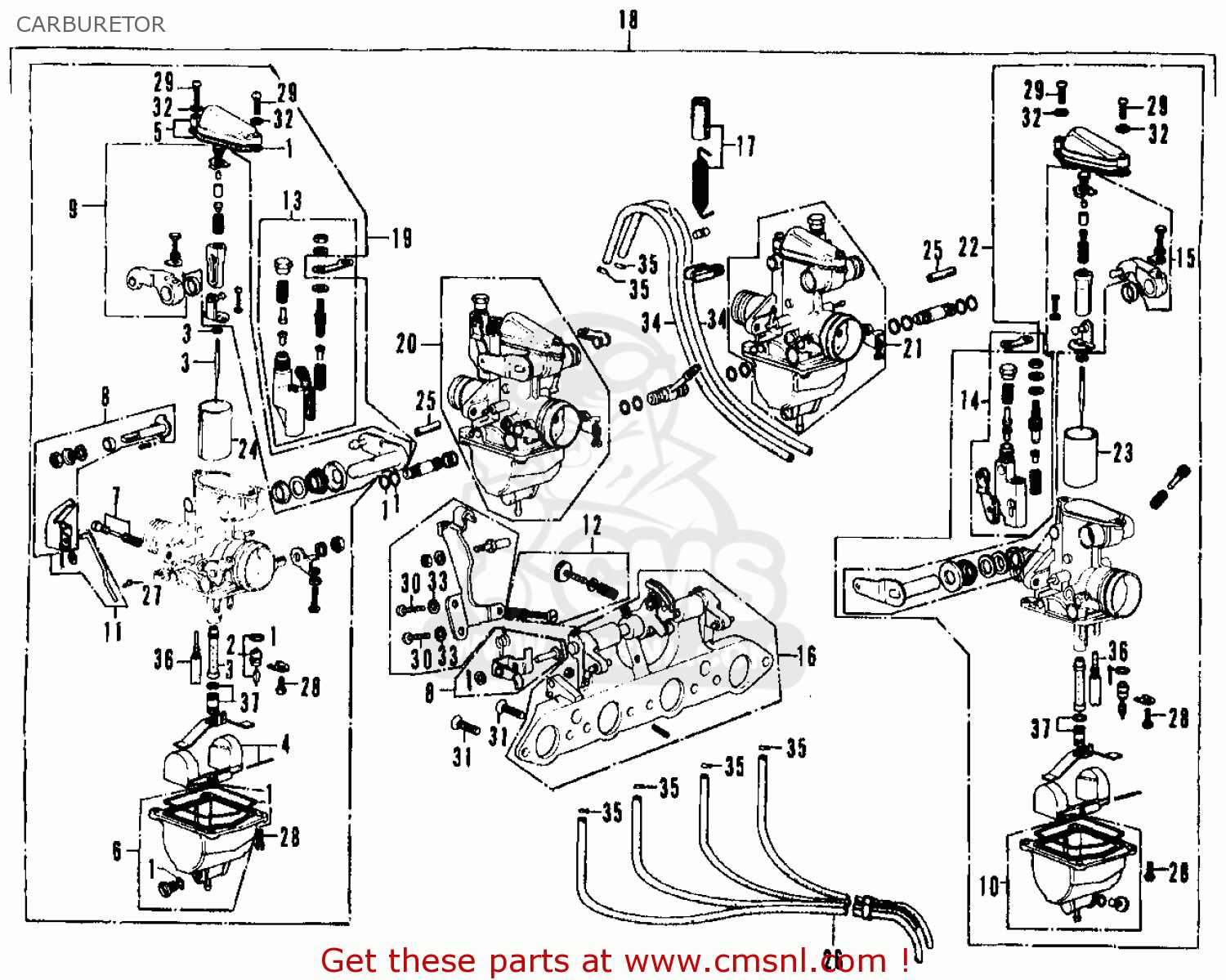 cb350 parts diagram