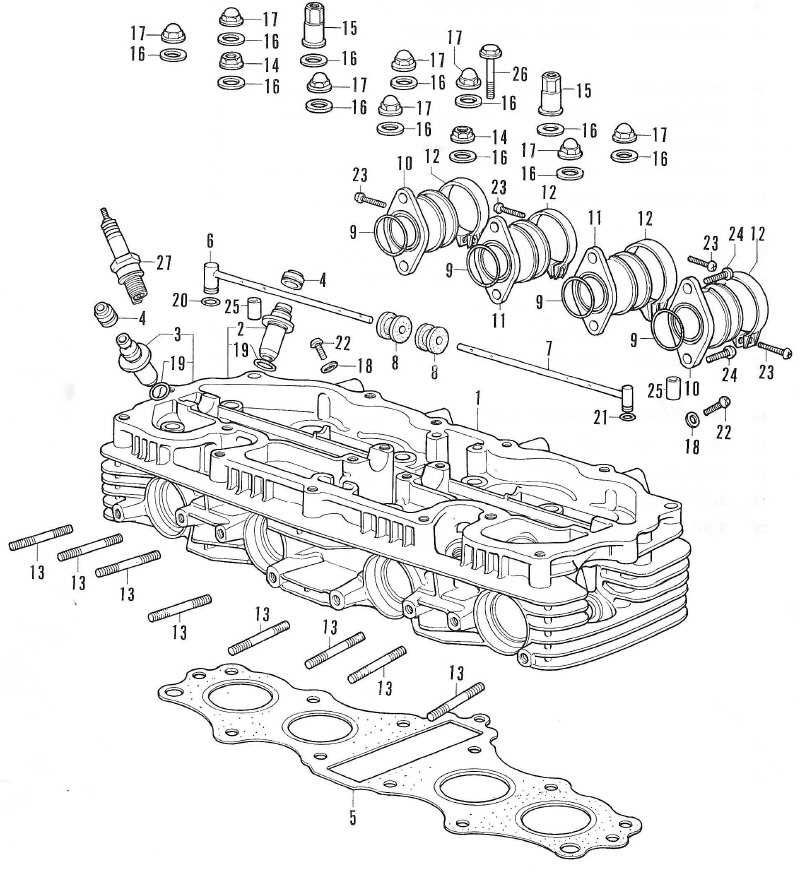 cb350 parts diagram