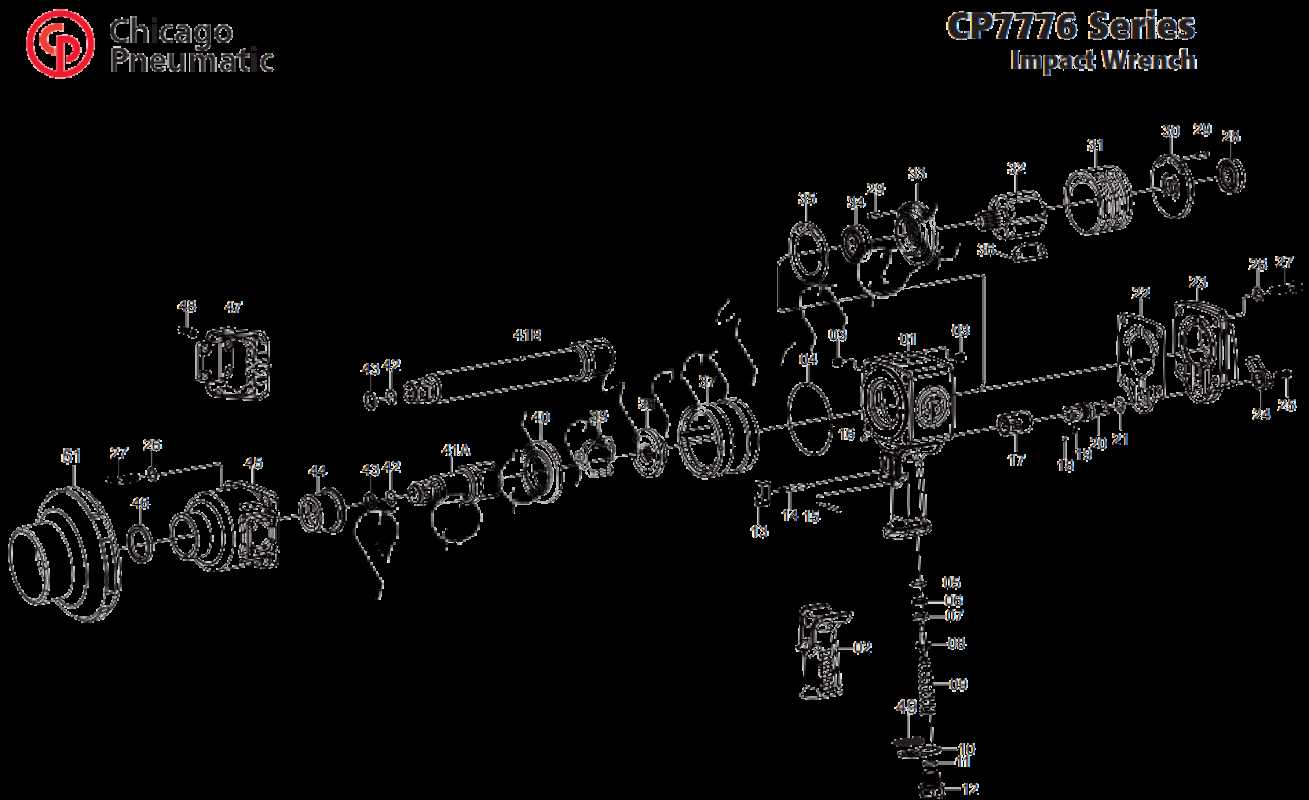 chicago pneumatic parts diagram