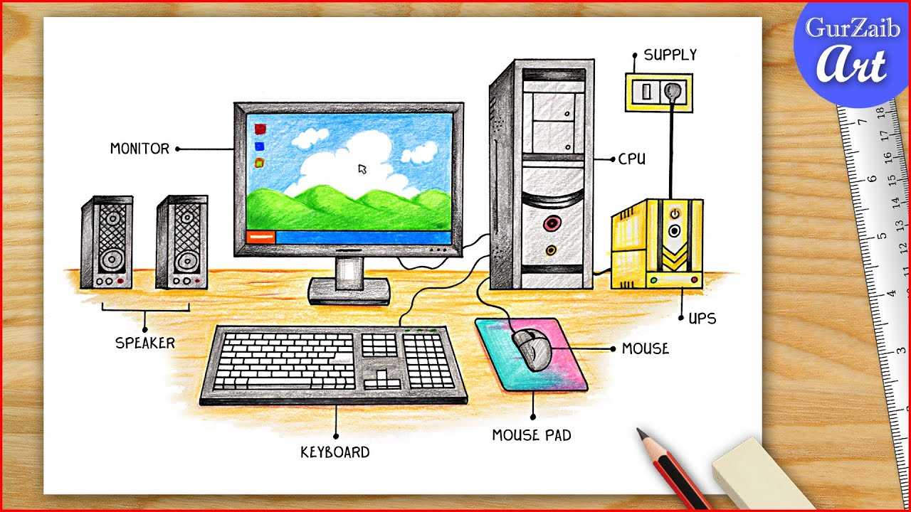 cpu diagram parts