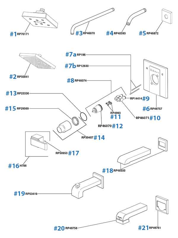 delta touch faucet parts diagram