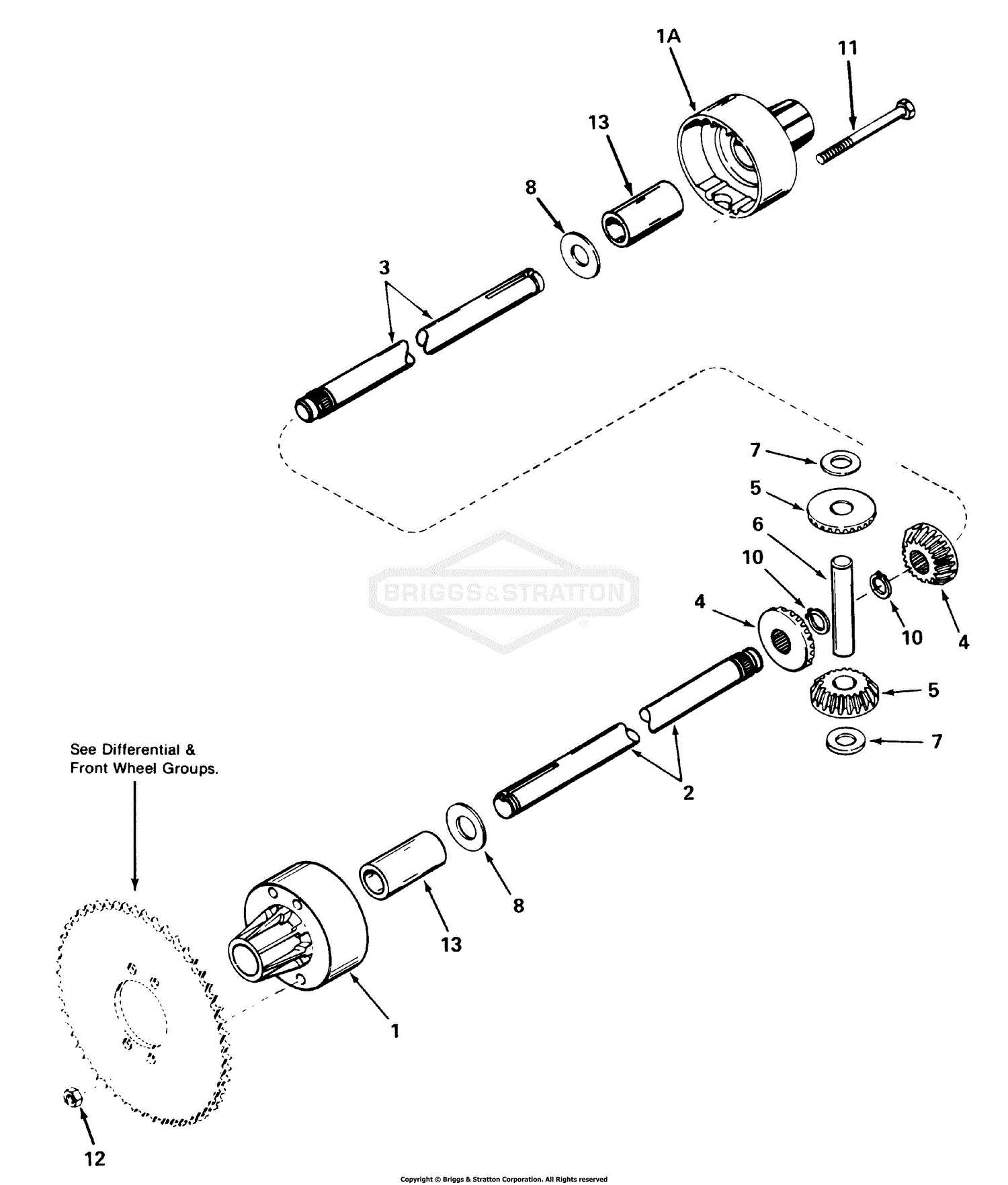 differential parts diagram