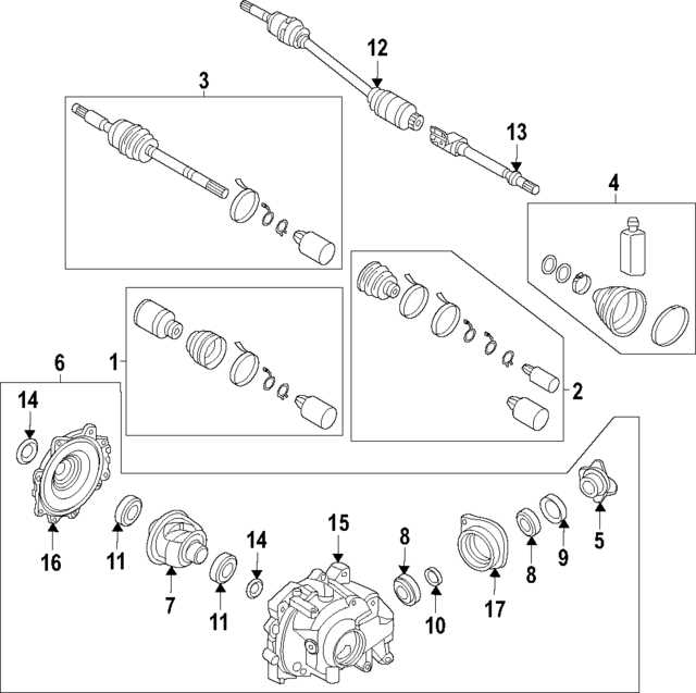 differential parts diagram