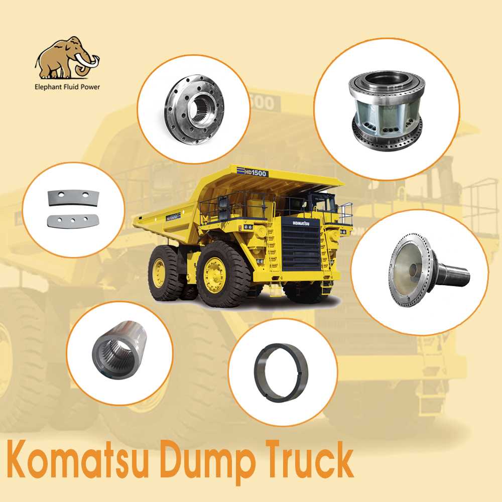 dump truck parts diagram