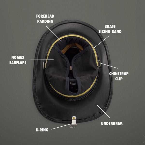 fire helmet parts diagram