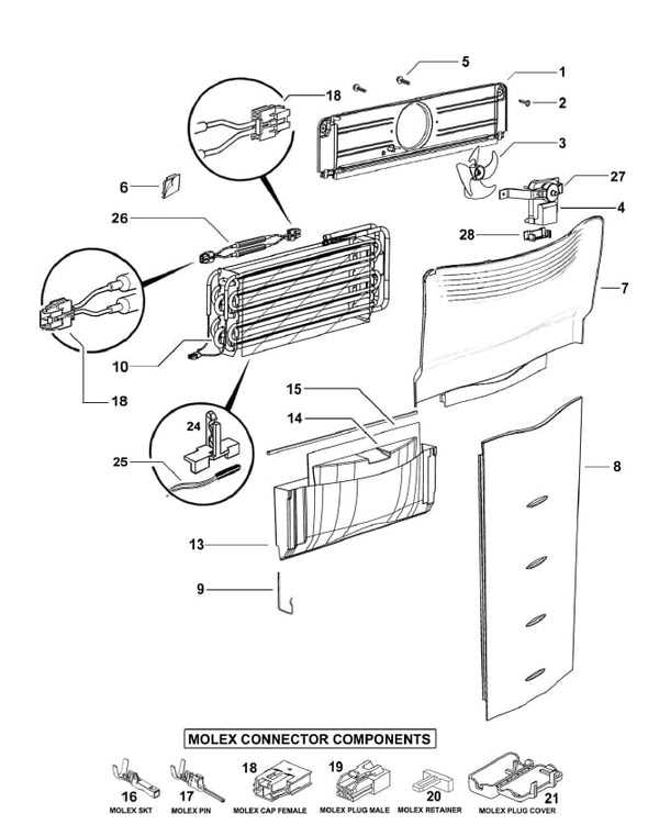 fisher and paykel dishwasher parts diagram