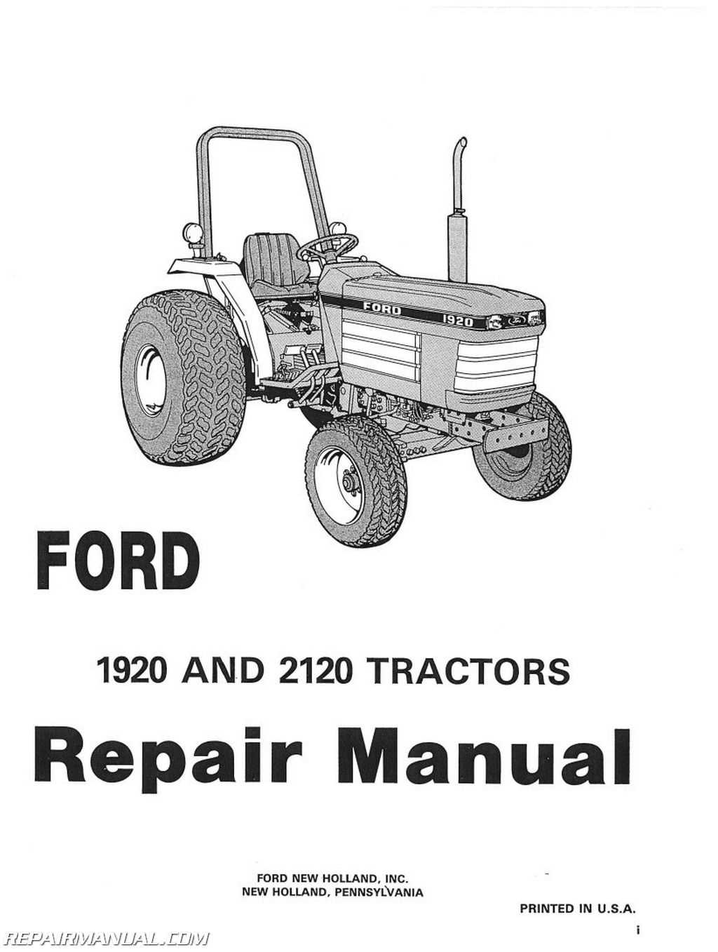 ford 1320 parts diagram