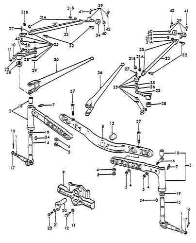 ford front end parts diagram