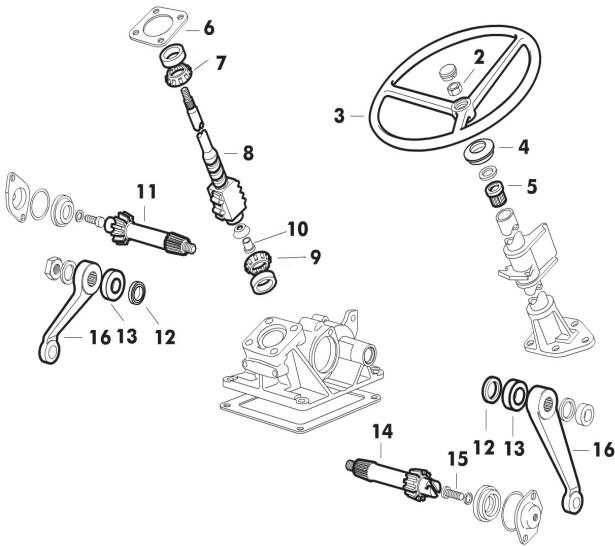 ford jubilee parts diagram