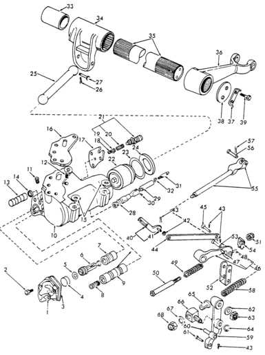 ford jubilee parts diagram