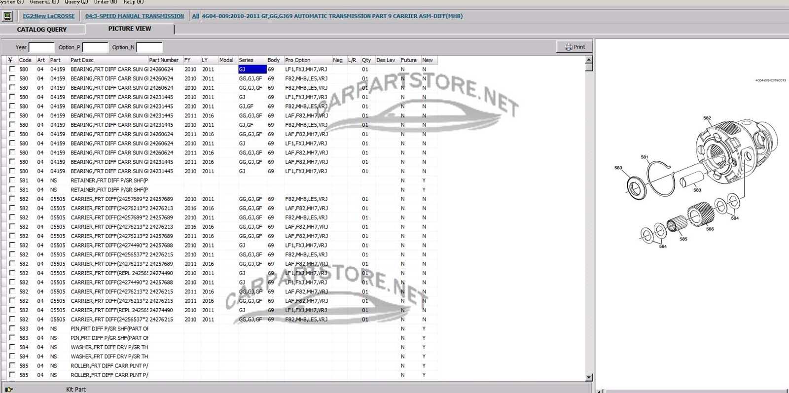 gm parts diagram online