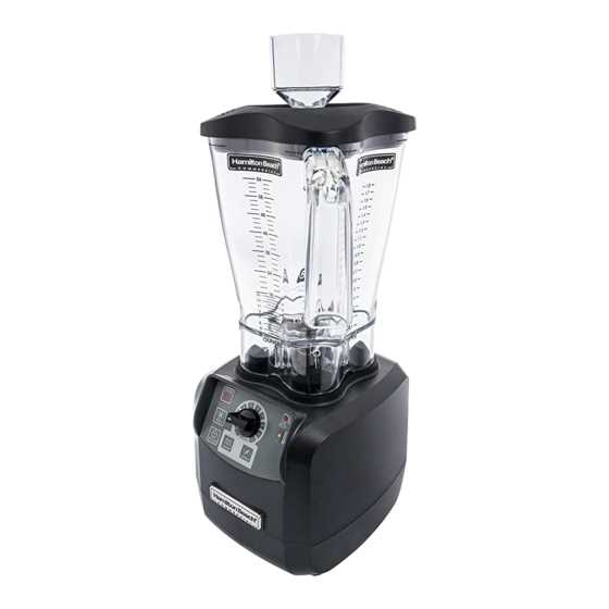 hamilton beach blender parts diagram