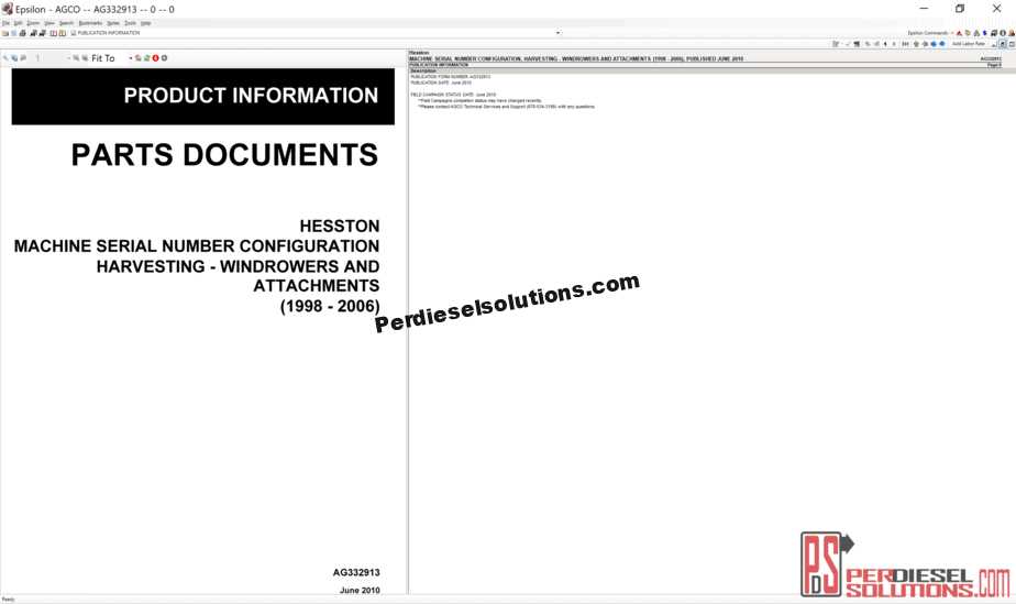 hesston 1091 haybine parts diagram