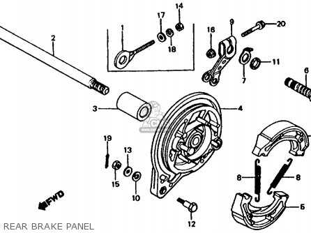 honda 185s parts diagram