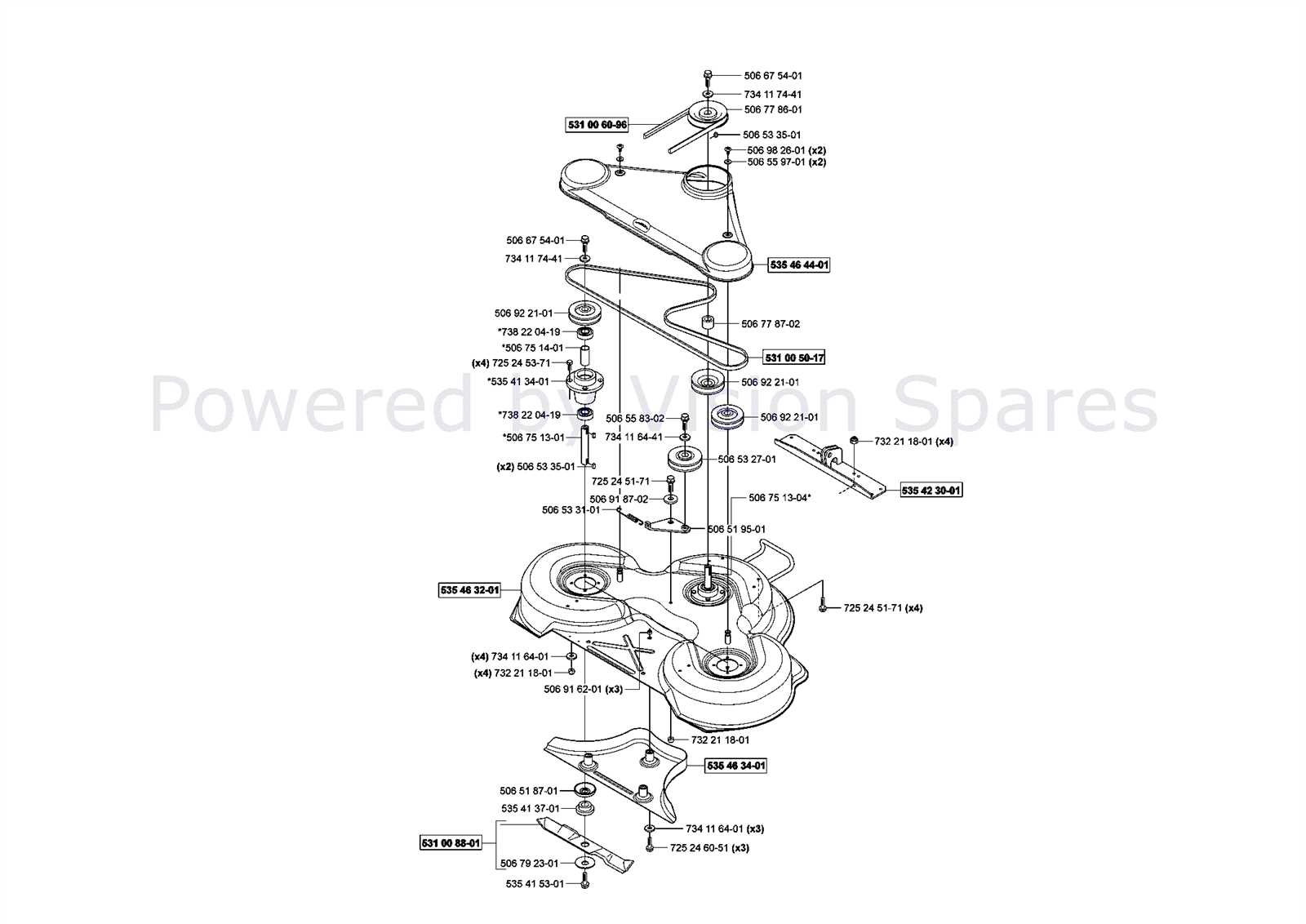 husqvarna rider 155 parts diagram