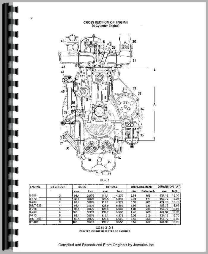 international 574 parts diagram