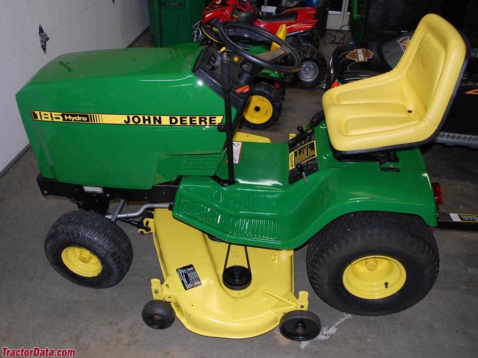 john deere 185 parts diagram