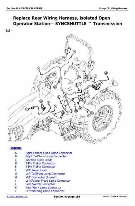 john deere 5425 parts diagram