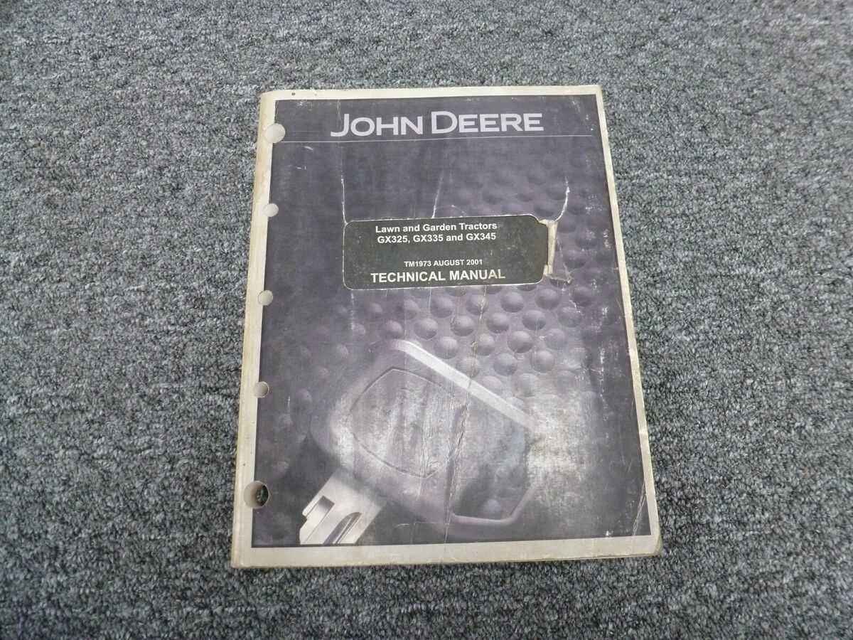 john deere gx335 parts diagram