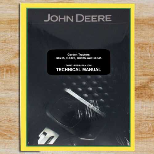 john deere gx335 parts diagram