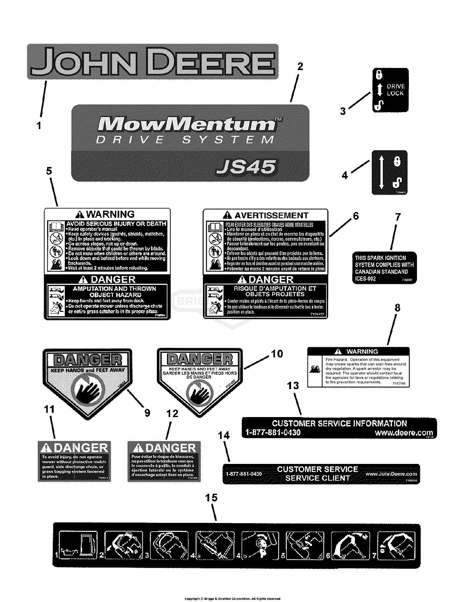 john deere js25 parts diagram