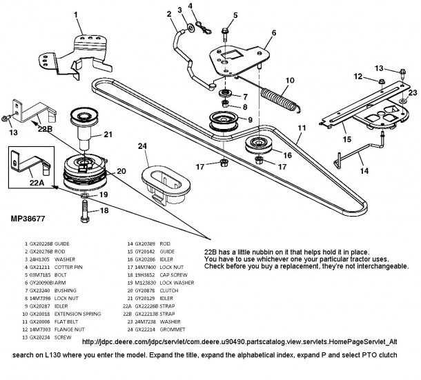 john deere l120 parts diagram