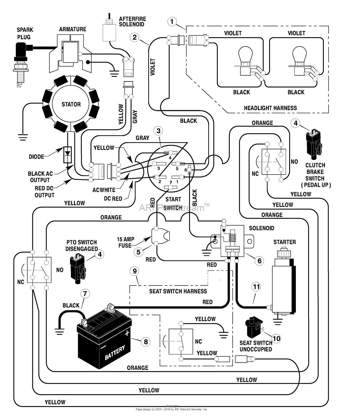 john deere riding mower parts diagrams