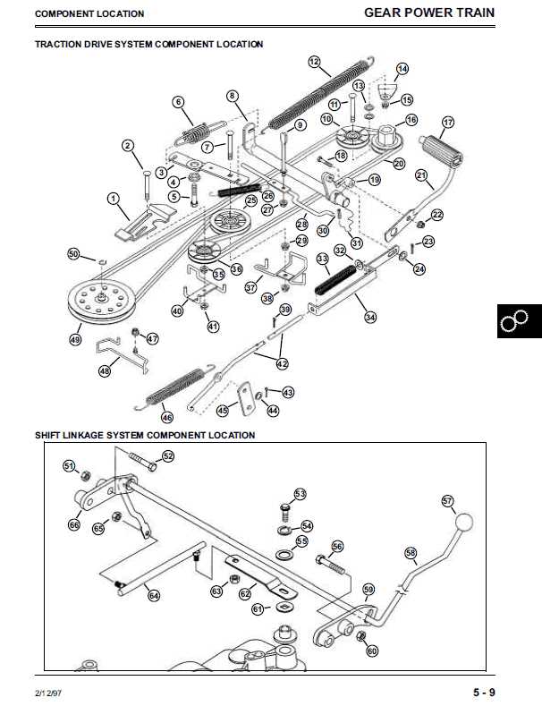 john deere sabre gx1438 parts diagram