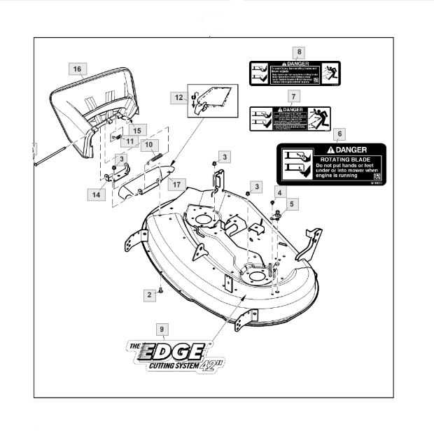 john deere z225 42c parts diagram