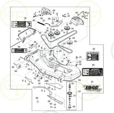 john deere z540m parts diagram