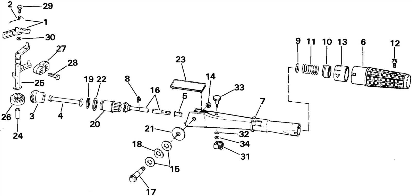 johnson 9.9 parts diagram