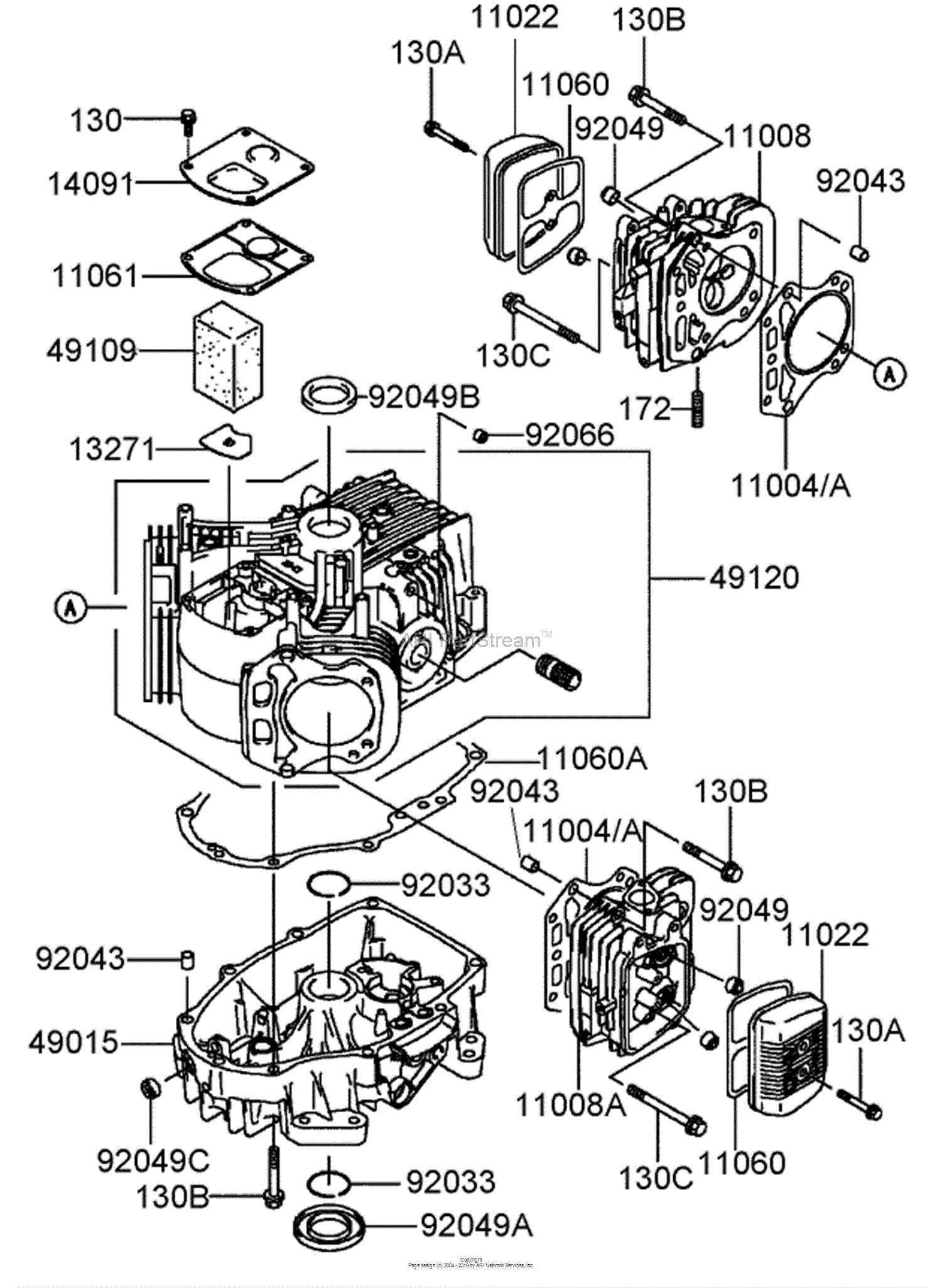 kawasaki z400 parts diagram