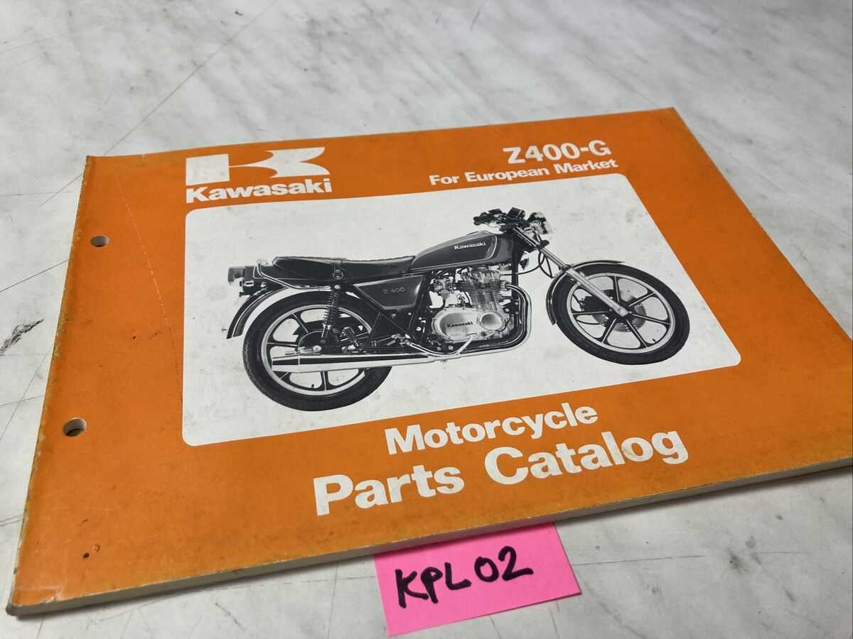 kawasaki z400 parts diagram