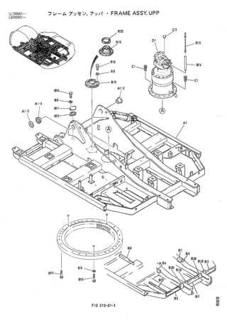 kobelco excavator parts diagram