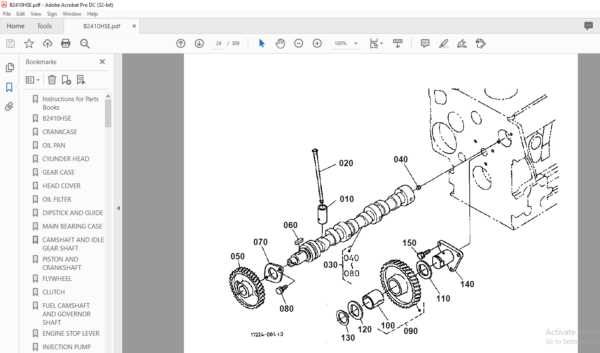 kubota b2410 parts diagram