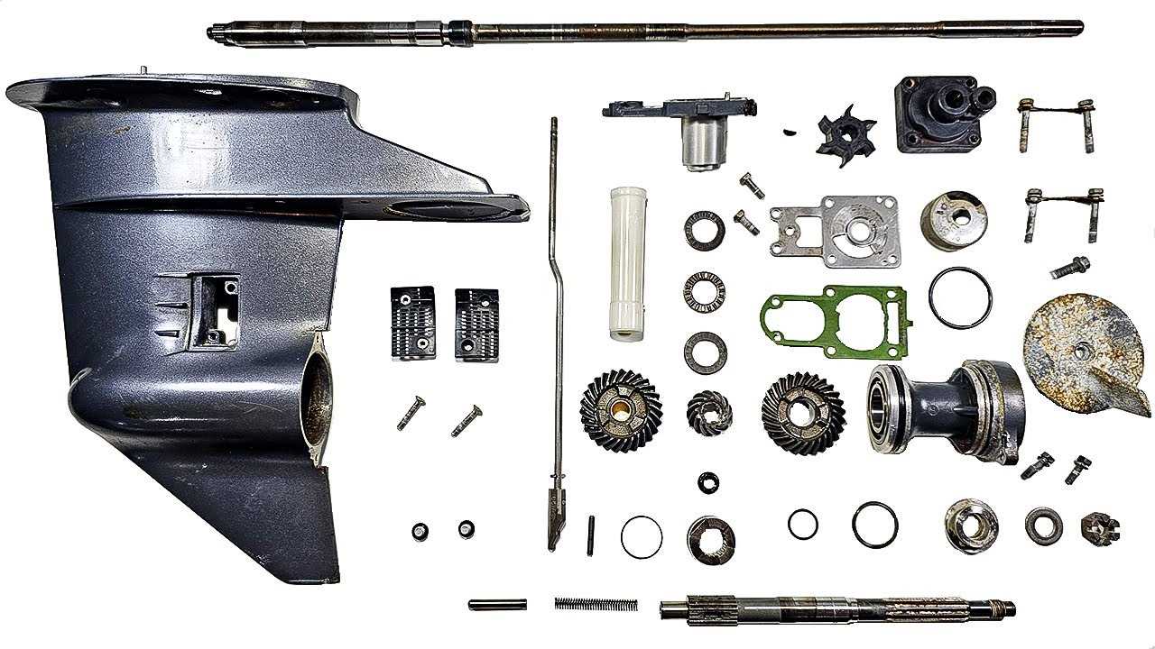 lower unit parts diagram