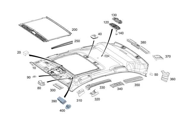 mercedes benz parts diagram