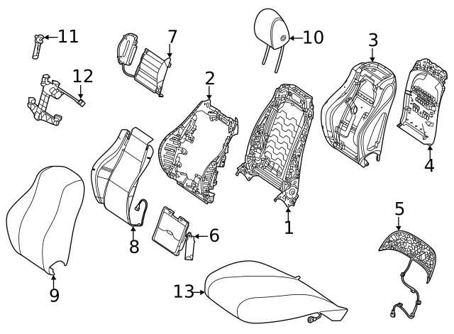 mercedes sl500 parts diagram