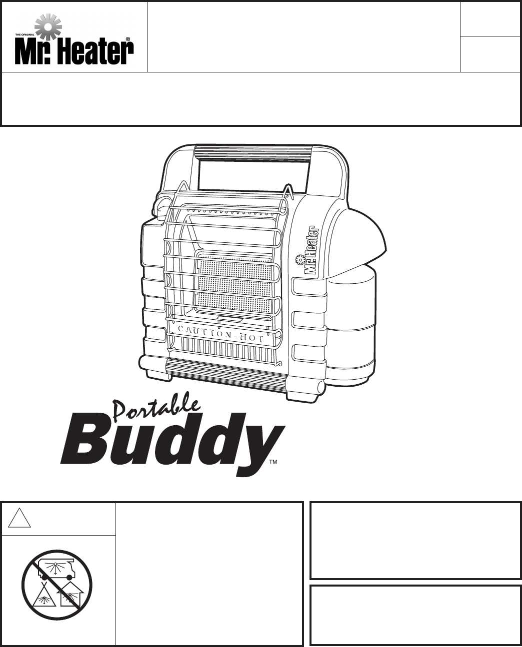 mr heater little buddy parts diagram