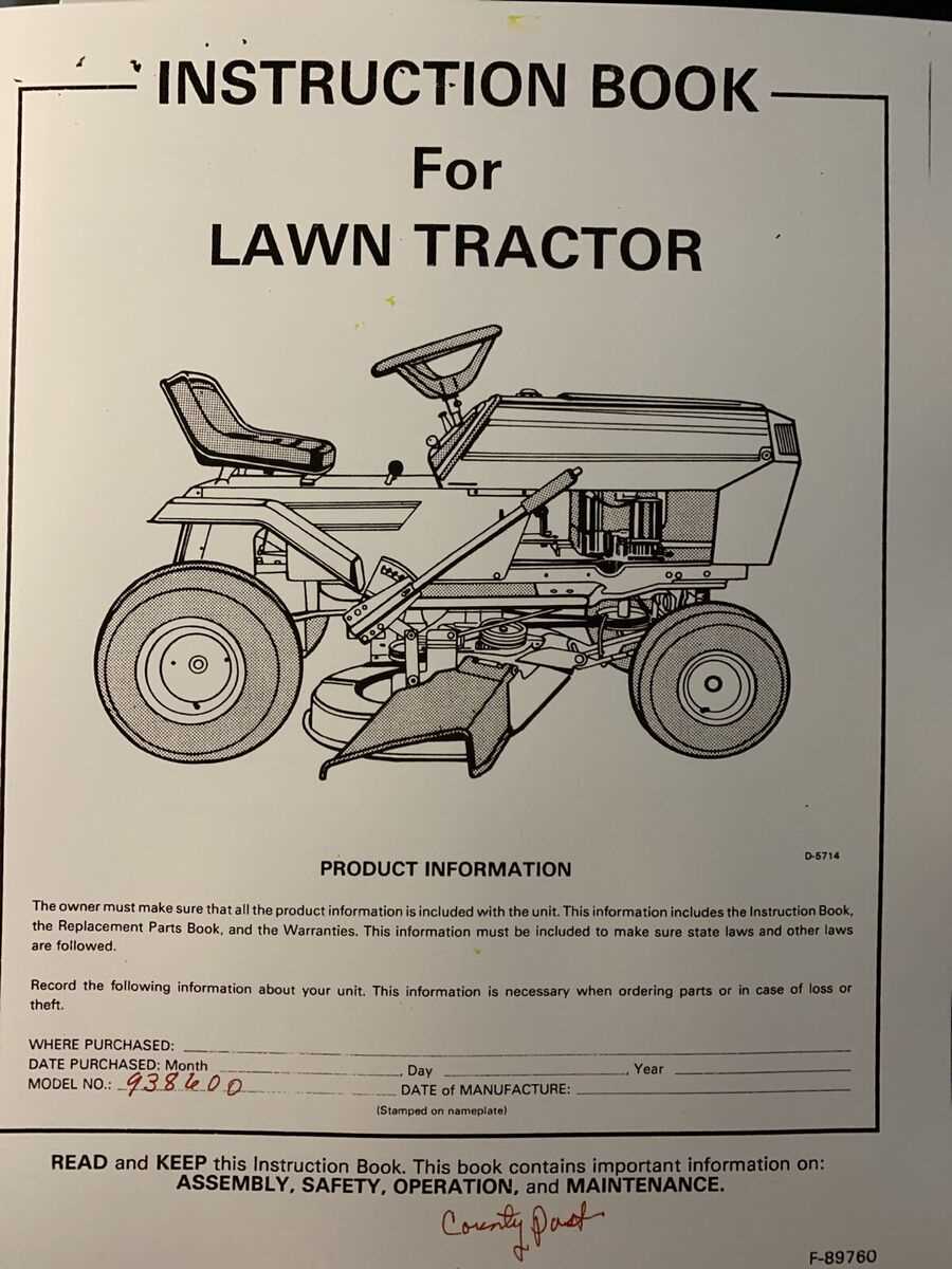 murray lawn mower parts diagram