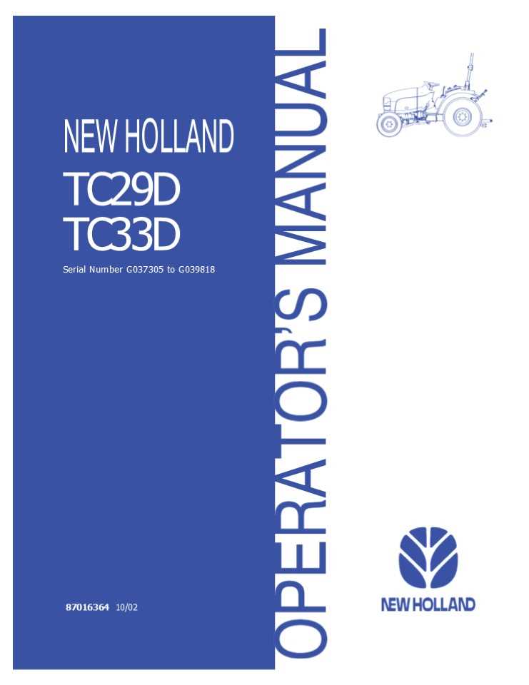 new holland tc29d parts diagram