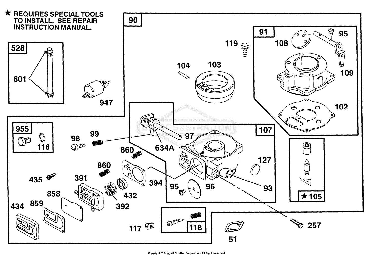 parts diagram for briggs and stratton engine