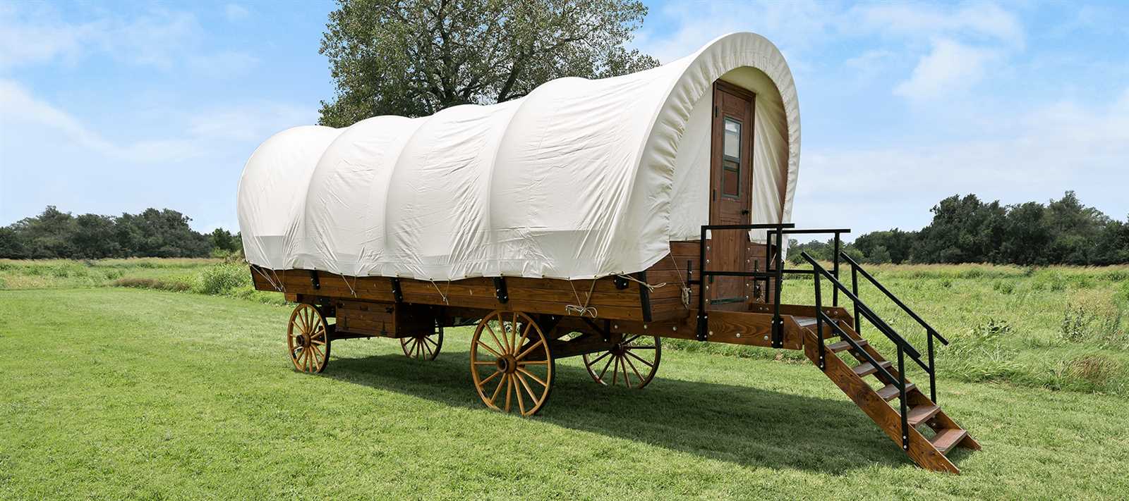 parts of a covered wagon diagram