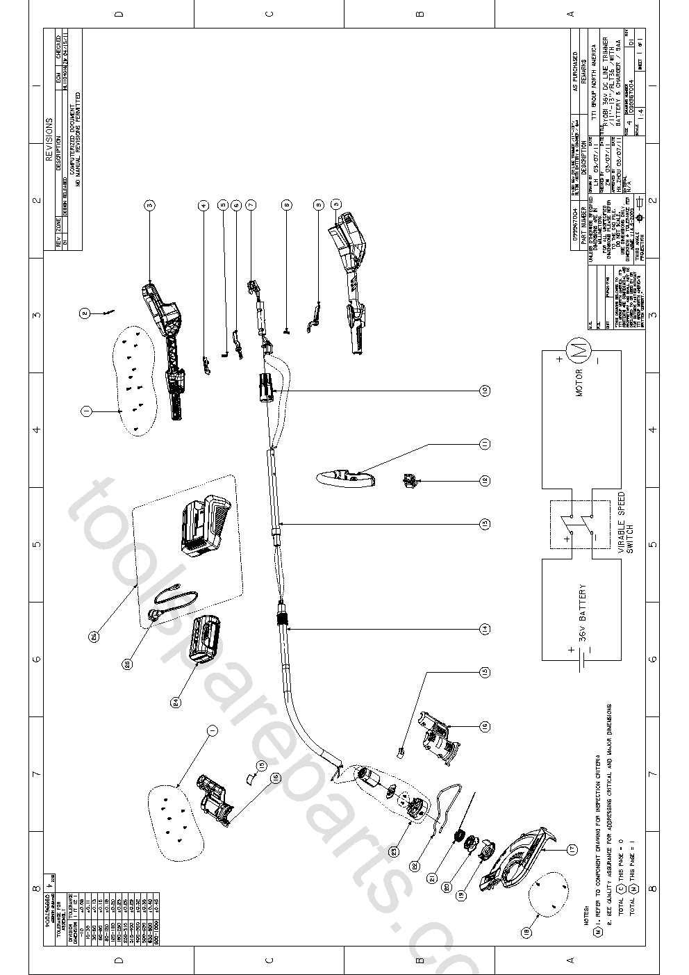 ryobi 790r parts diagram