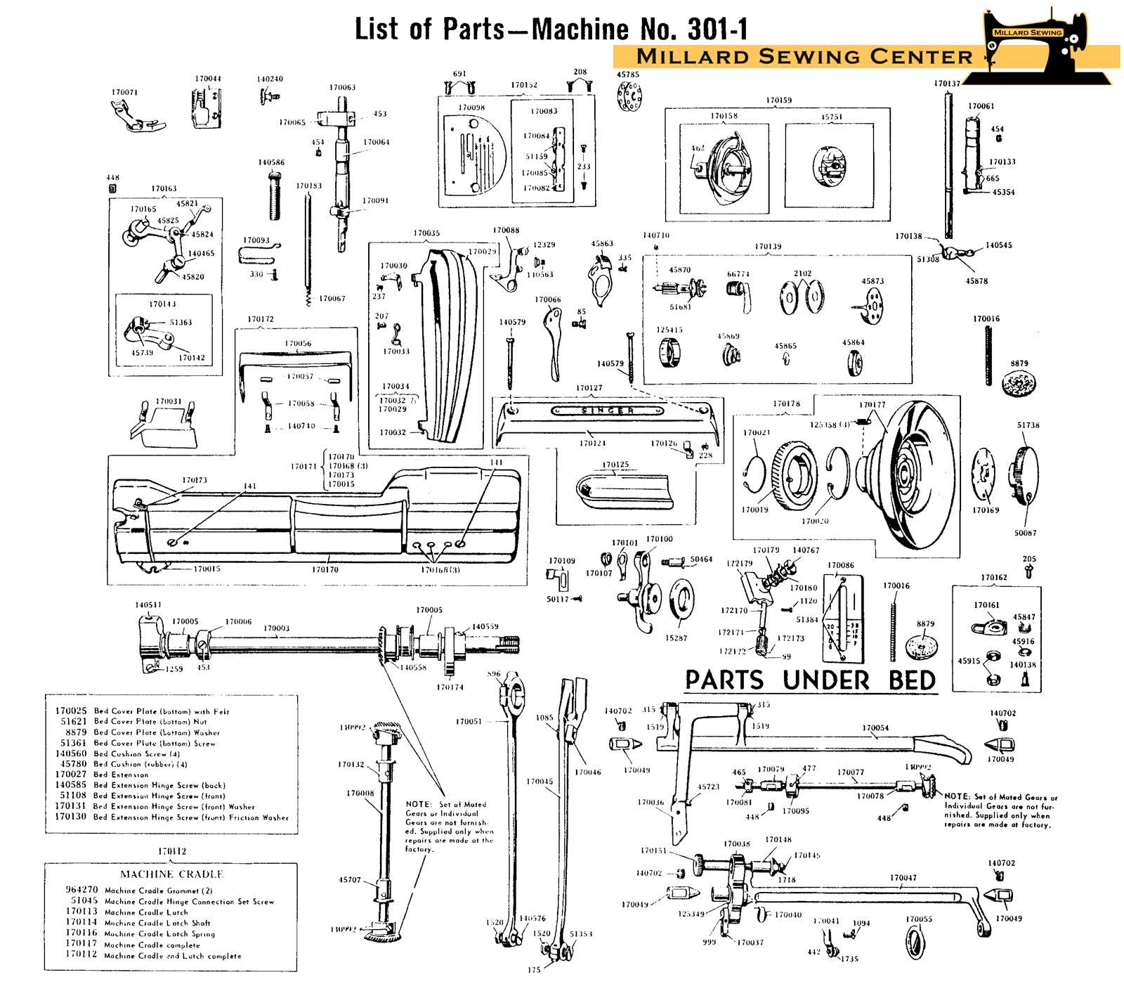 singer 247 parts diagram